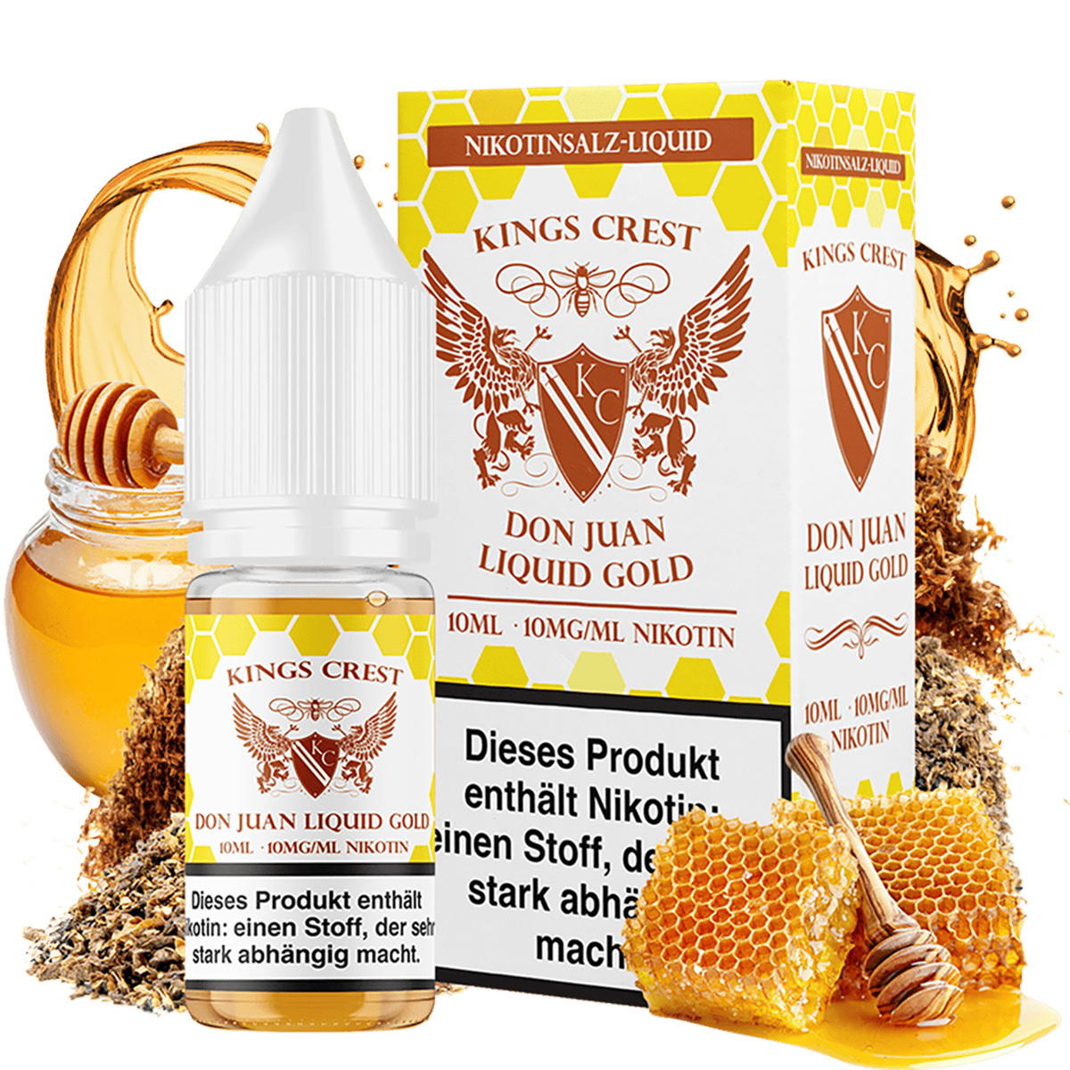 Produktbild Kings Crest Don Juan Liquid Gold NicSalt Liquid