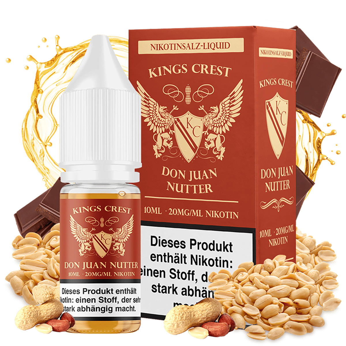Produktbild Kings Crest Don Juan Nutter NicSalt Liquid