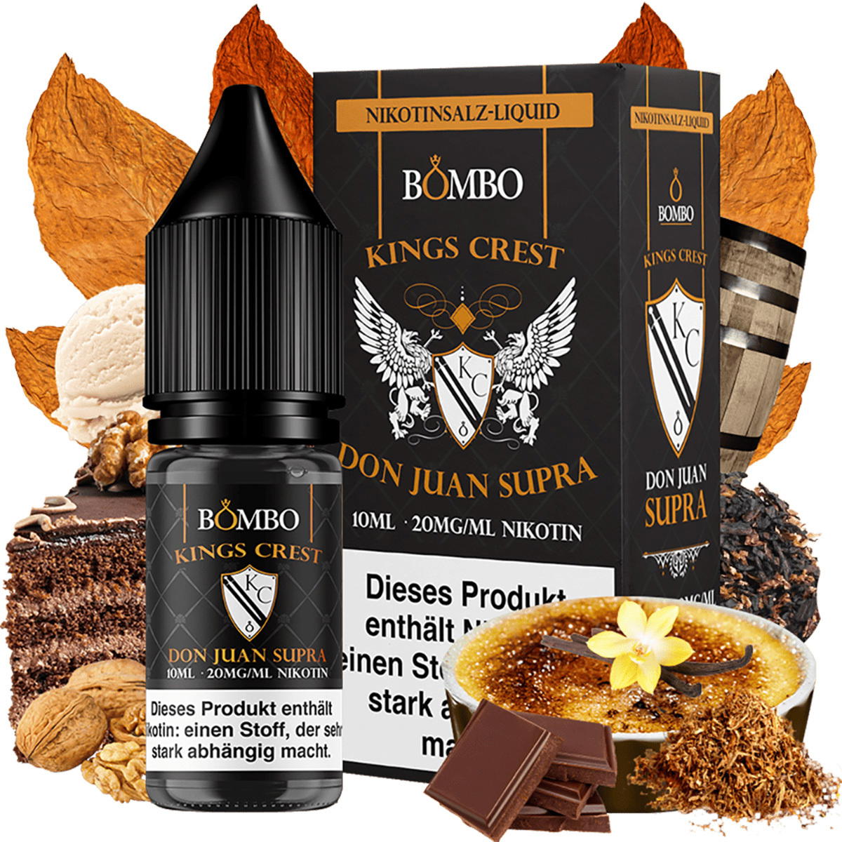 Produktbild Kings Crest Don Juan Supra NicSalt Liquid
