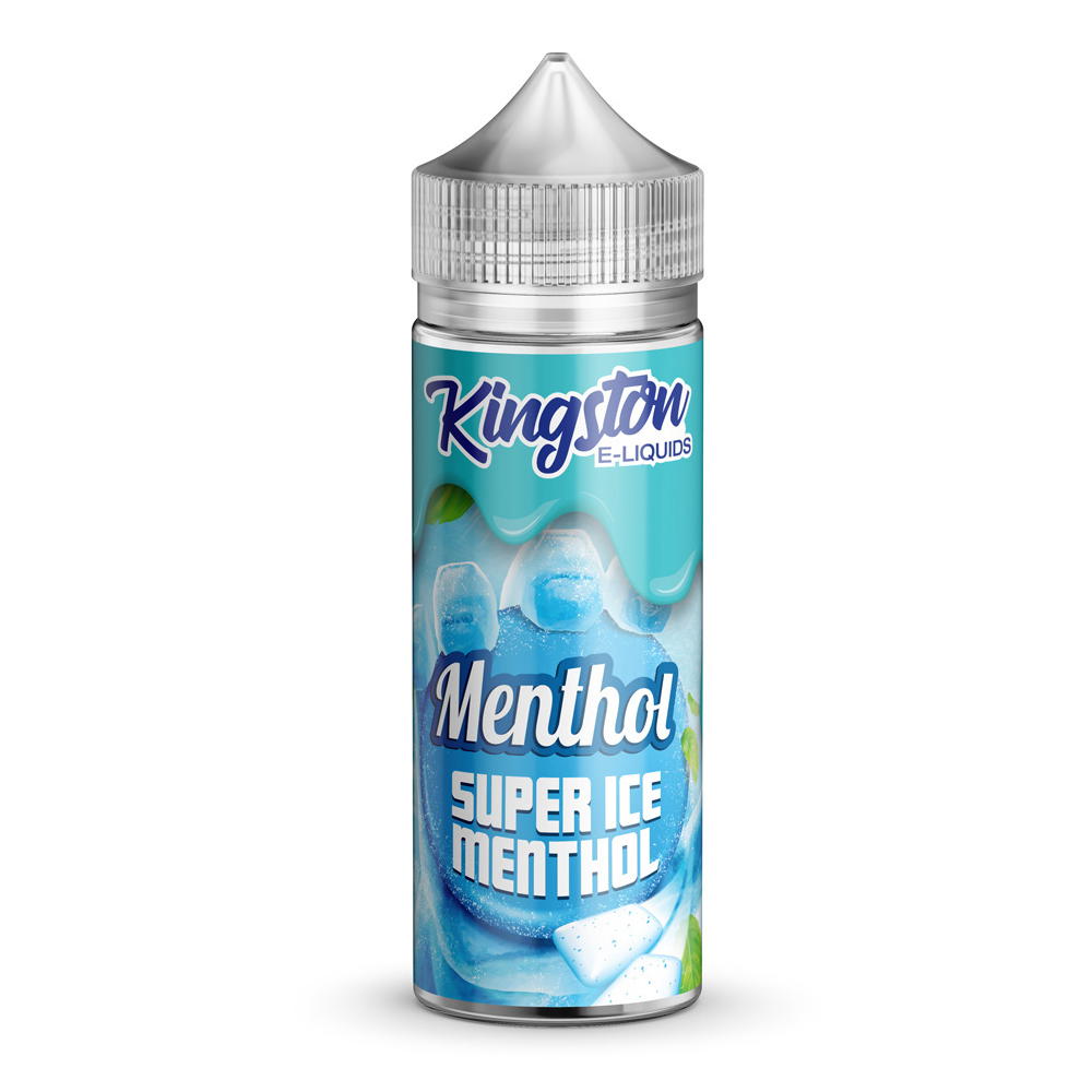 Super Ice Menthol 100ml Shortfill Liquid By Kingston Kglfsuperice Steam Time De