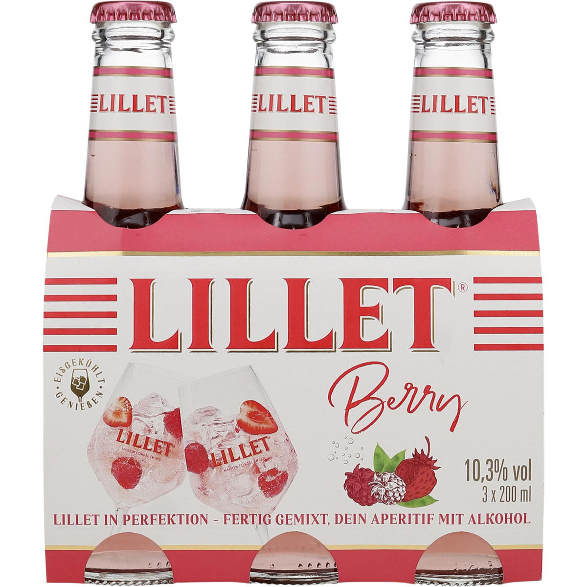 Produktbild Lillet Berry Mischgetränk