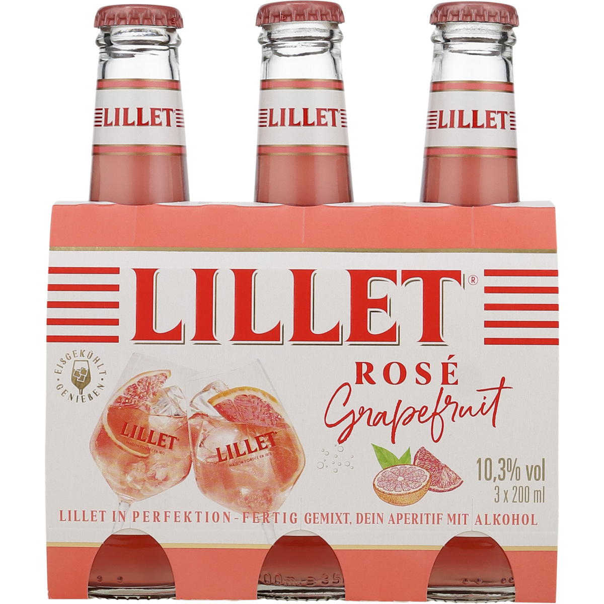 Produktbild Lillet Rosé Grapefruit Mischgetränk