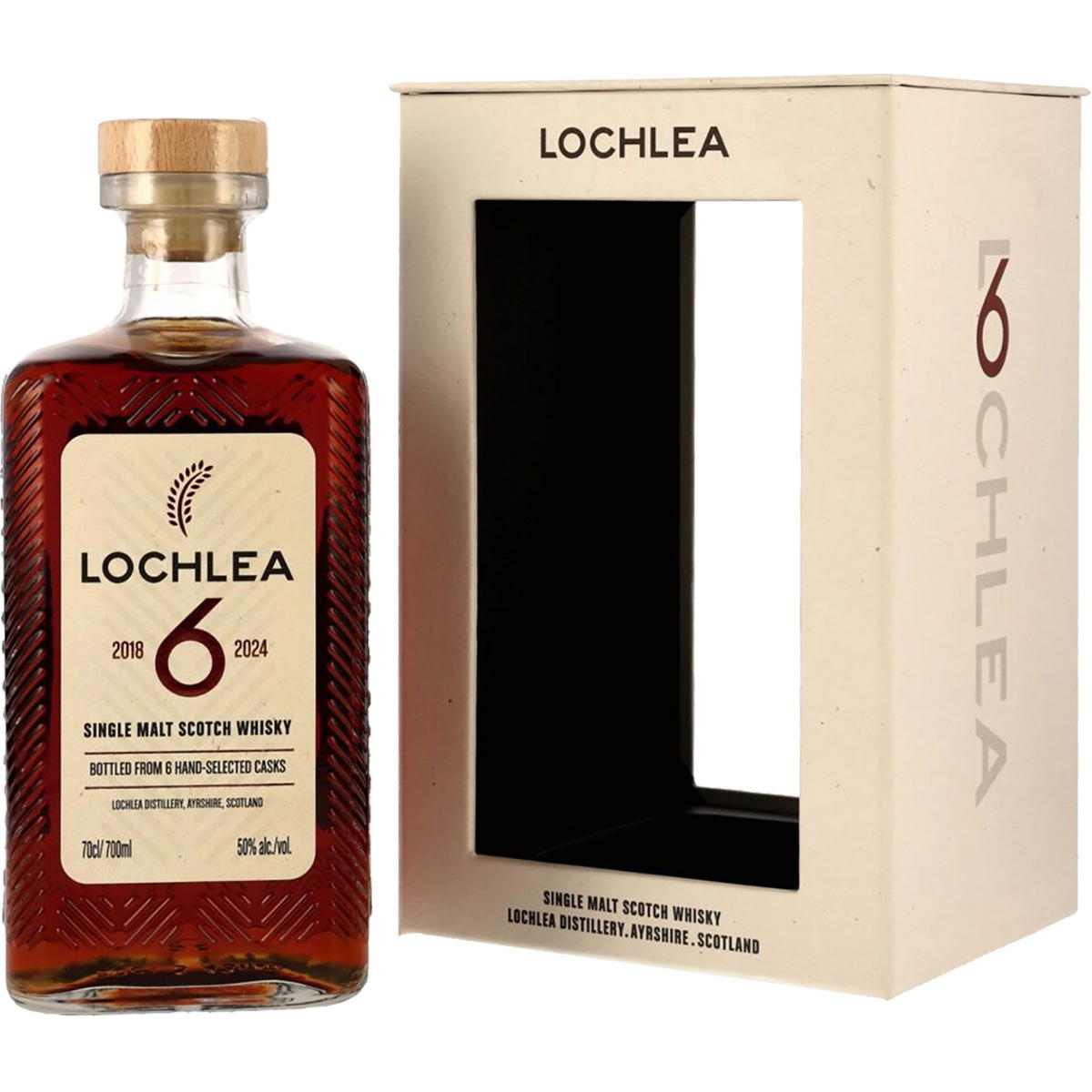 Produktbild Lochlea 6 Jahre Single Malt Scotch Whisky 50% Vol. 700ml