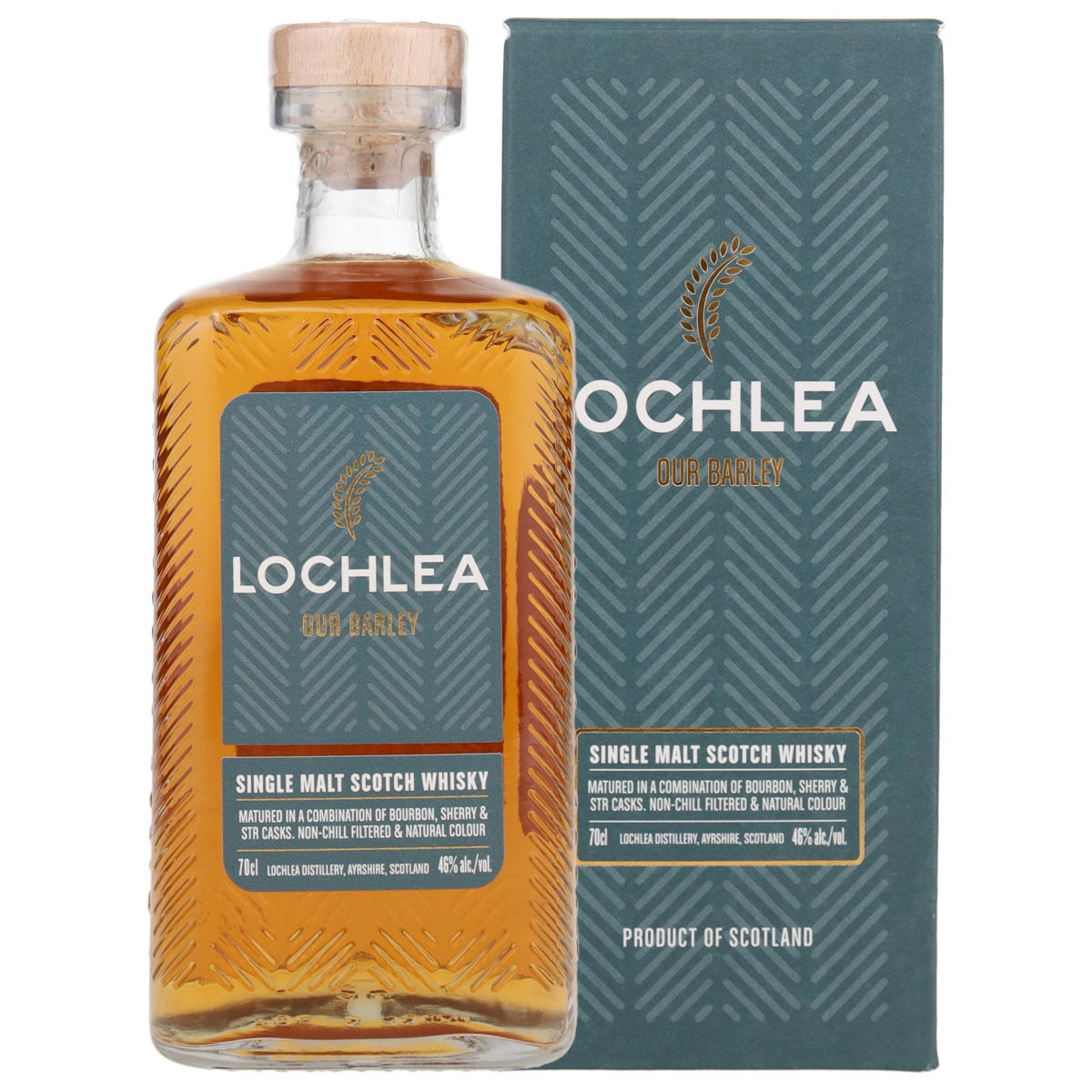 Produktbild Lochlea Our Barley Single Malt Scotch Whisky 46% Vol. 700ml