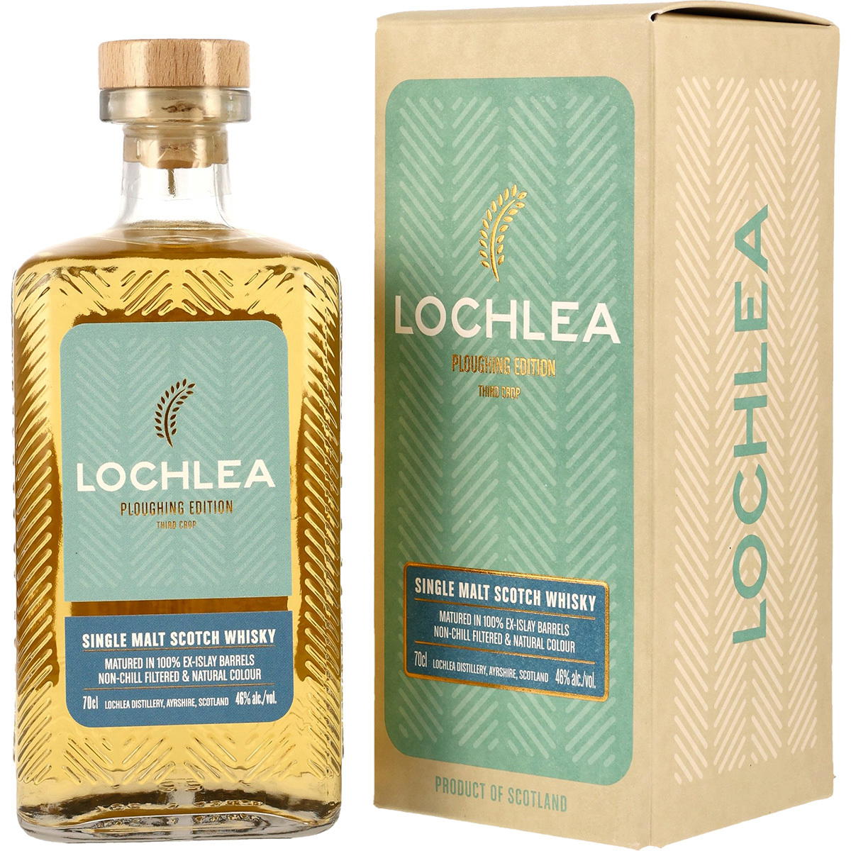 Produktbild Lochlea Ploughing Edition Third Crop Single Malt Scotch Whisky 46% Vol. 700ml
