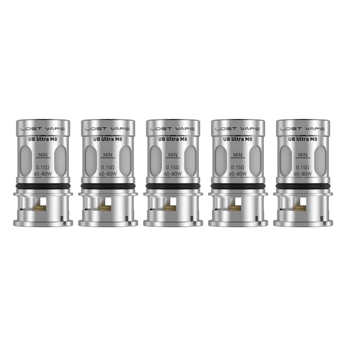 Produktbild Lost Vape UB Ultra Coil Serie 5er Pack Verdampferköpfe 0,15Ohm