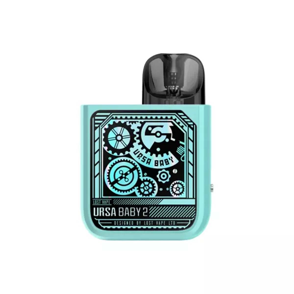 Produktbild Lost Vape Ursa Nano Baby 2 900mAh 2,5ml Pod System Kit Pop Blue x Time Gear