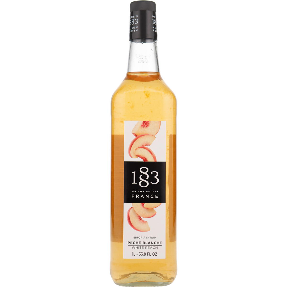 Produktbild Maison Routin 1883 Weißer Pfirsich Sirup 1000ml