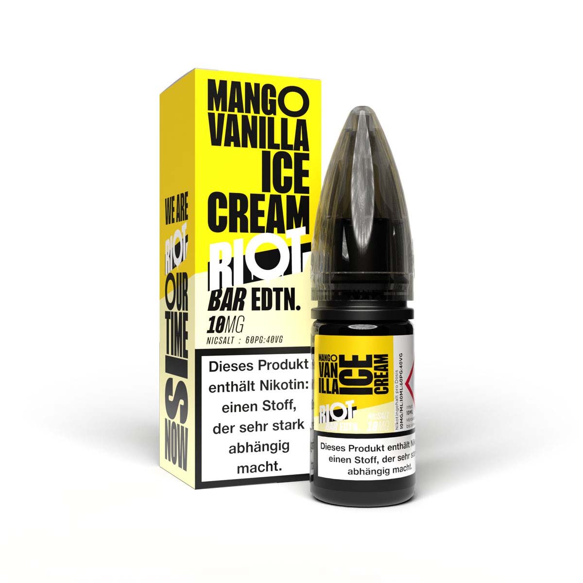 Produktbild Mango Vanilla Ice Cream BAR EDTN NicSalt Liquid by Riot Squad