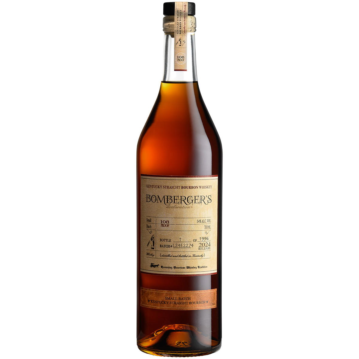 Produktbild Michter's Bomberger's Declaration Release 2024 Whiskey 54% Vol. 700ml