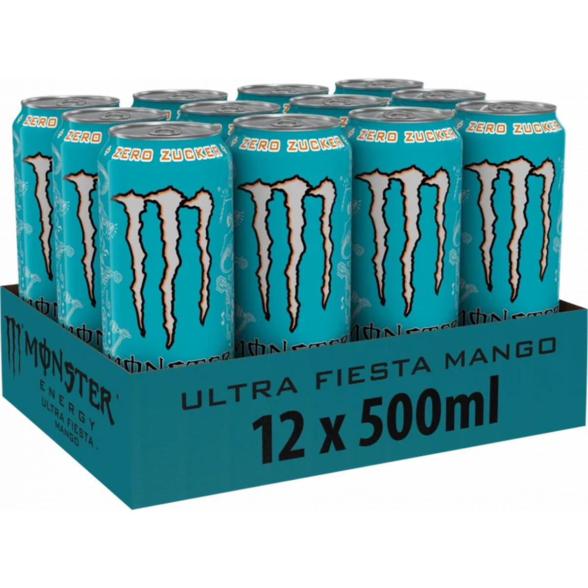 Produktbild Monster Energy Ultra Fiesta Zero Sugar 12x 500ml