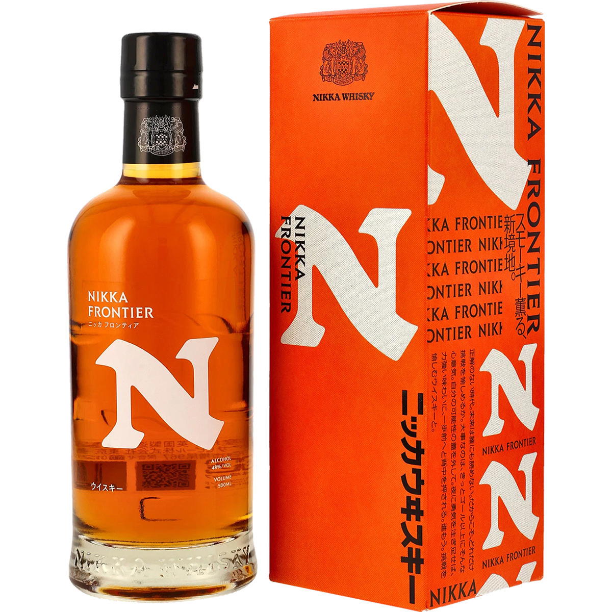 Produktbild Nikka Frontier Lightly Peated Whisky 48% Vol. 500ml