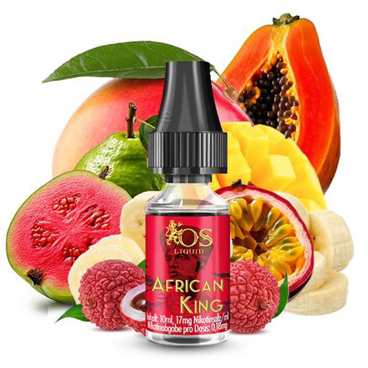 Produktbild OS Liquid African King NicSalt Liquid