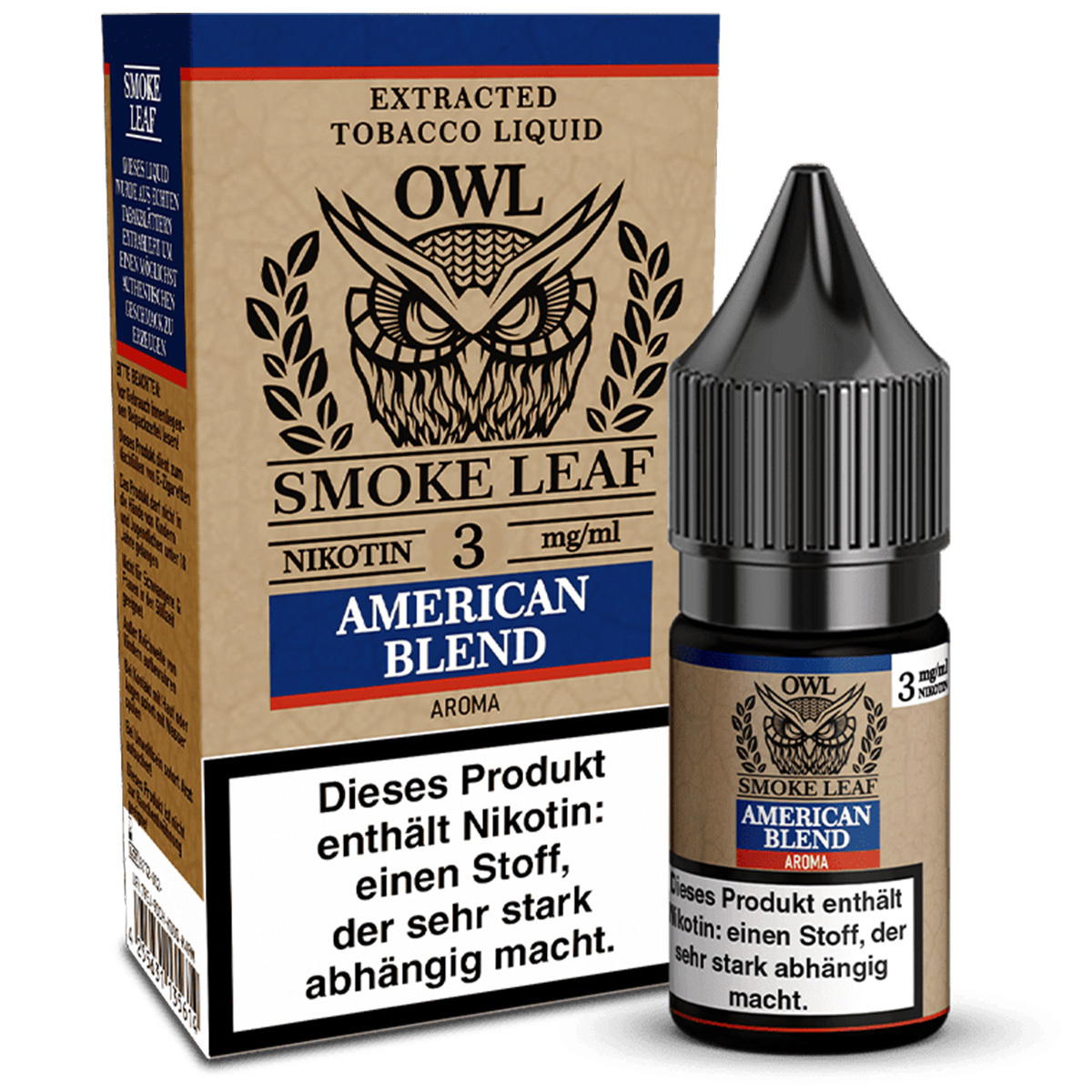 Produktbild OWL Smoke Leaf American Blend Liquid