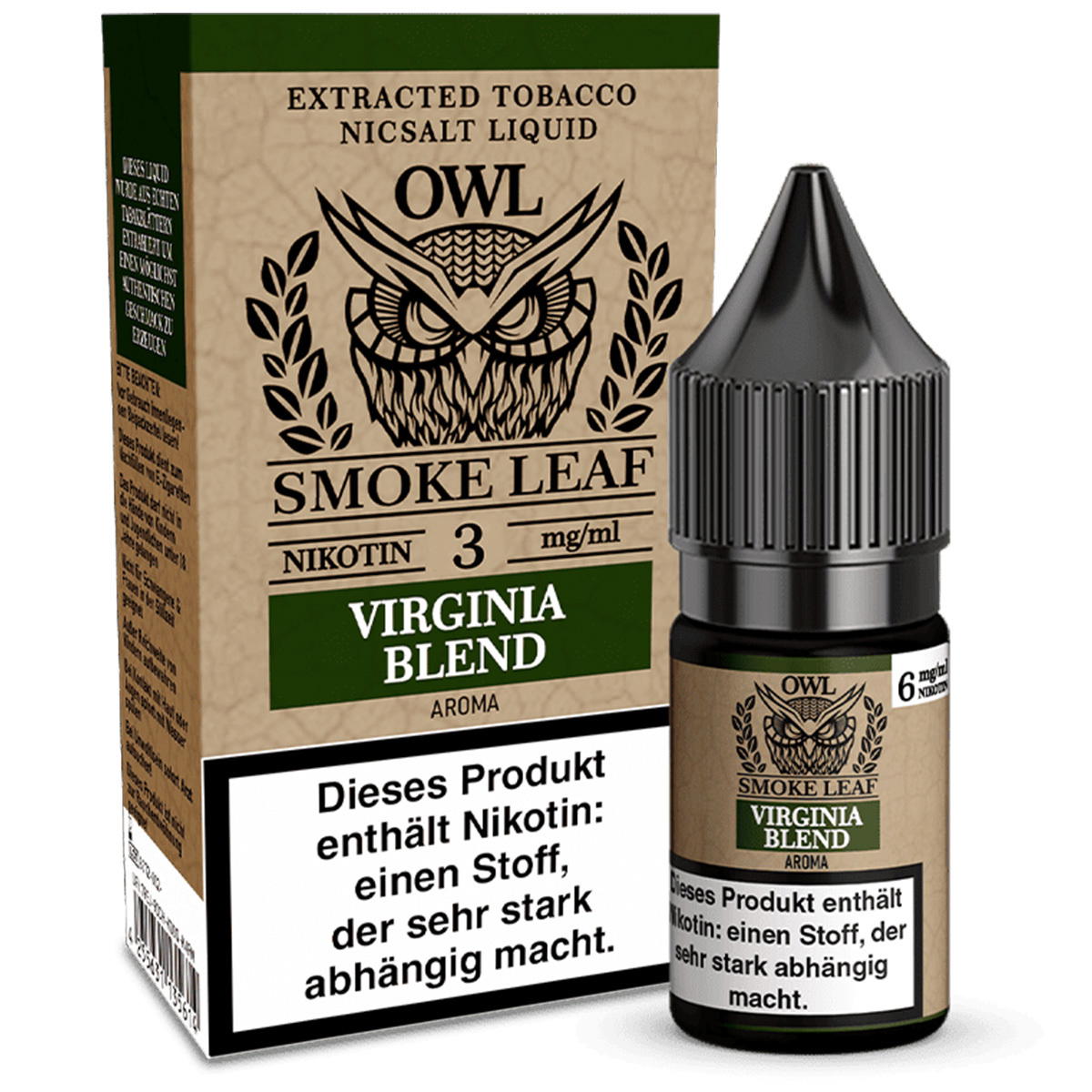 Produktbild OWL Smoke Leaf Virginia Blend Liquid