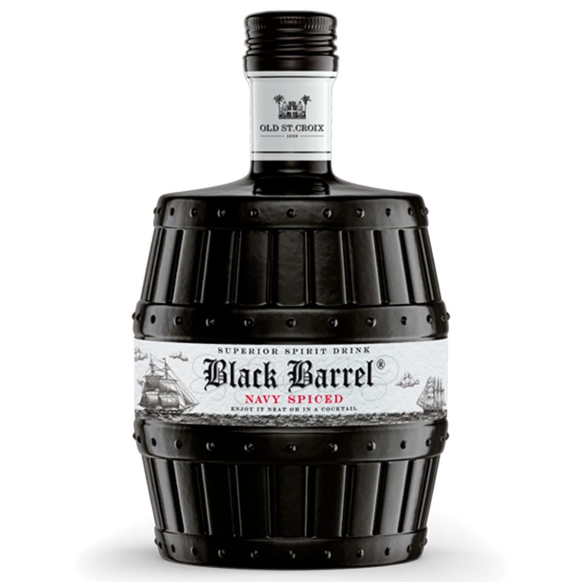 Produktbild Old St. Croix Royal Danish Navy - Black Barrel Navy Spiced Rum-Basis 40% Vol. 700ml