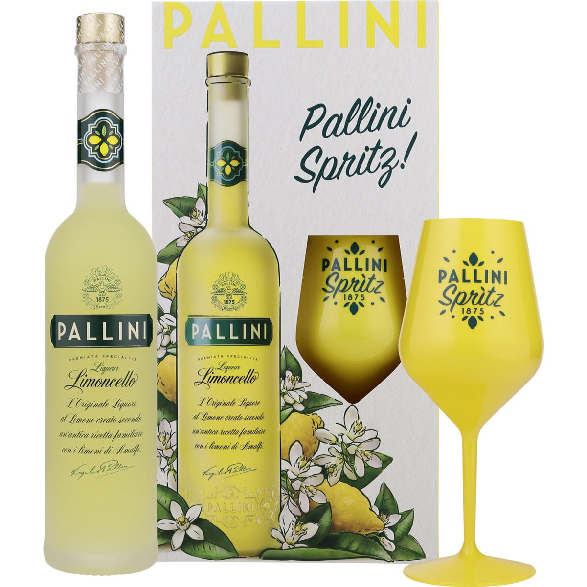 Produktbild Pallini Limoncello Likör Geschenkbox 26% Vol. 500ml
