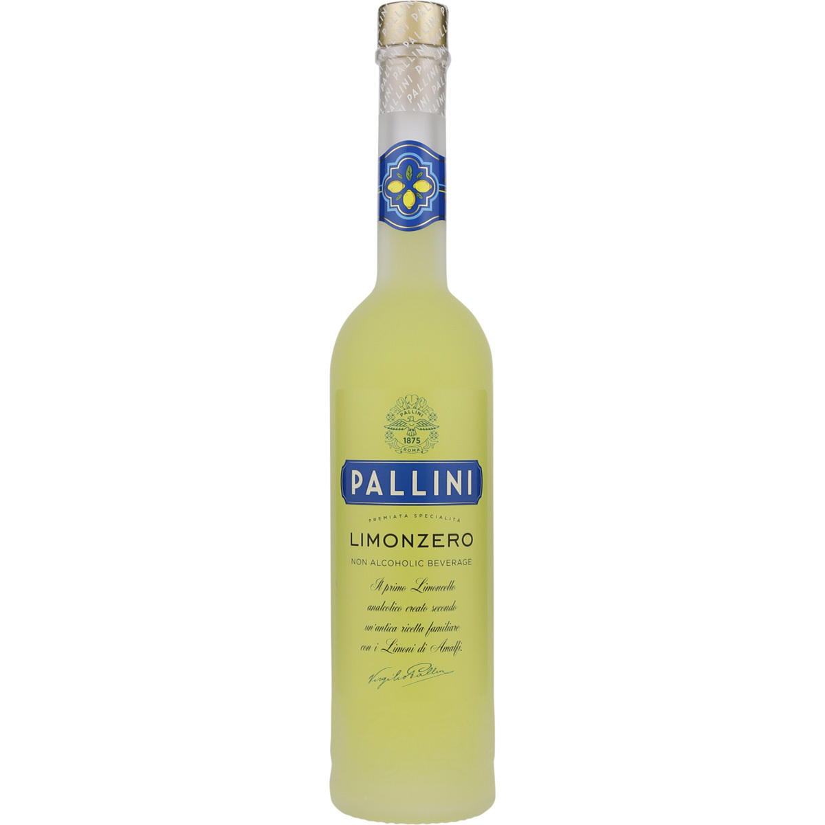 Produktbild Pallini Limonzero Limoncello alkoholfrei 500ml