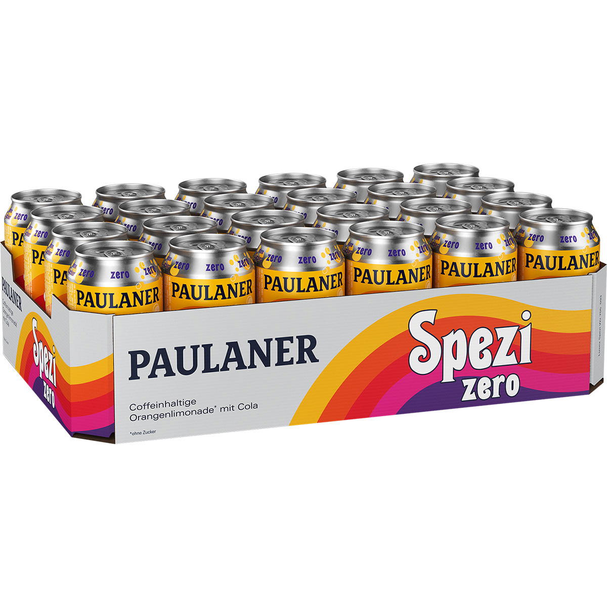Produktbild Paulaner Spezi Zero Erfrischungsgetränk Produktbild Paulaner Spezi Zero Erfrischungsgetränk