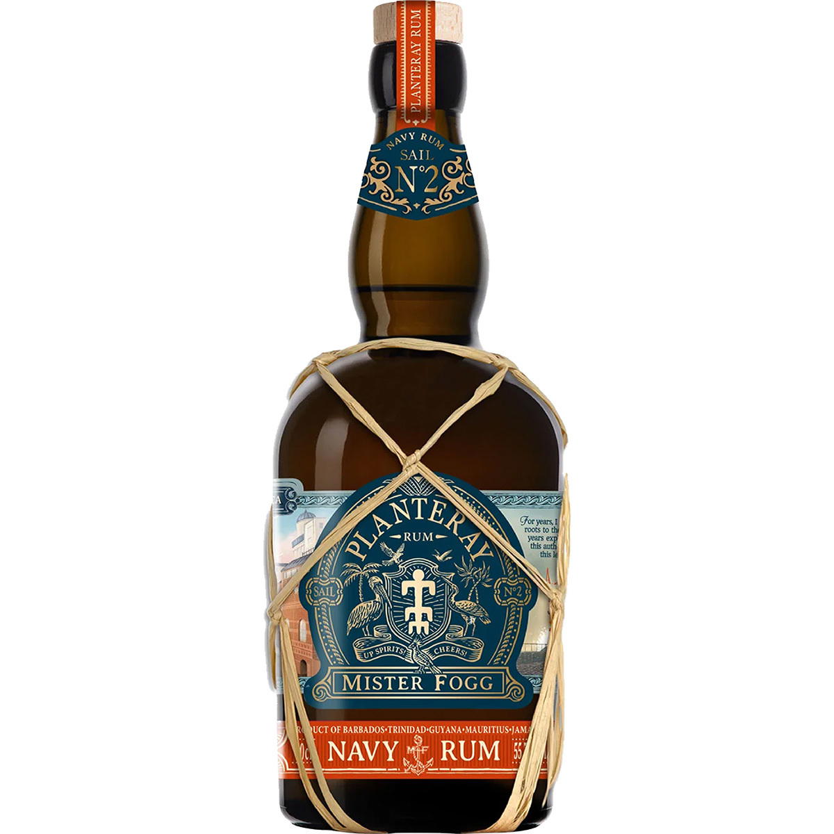 Produktbild Planteray Mister Fogg No. 2 Navy Rum 55,7% Vol. 700ml