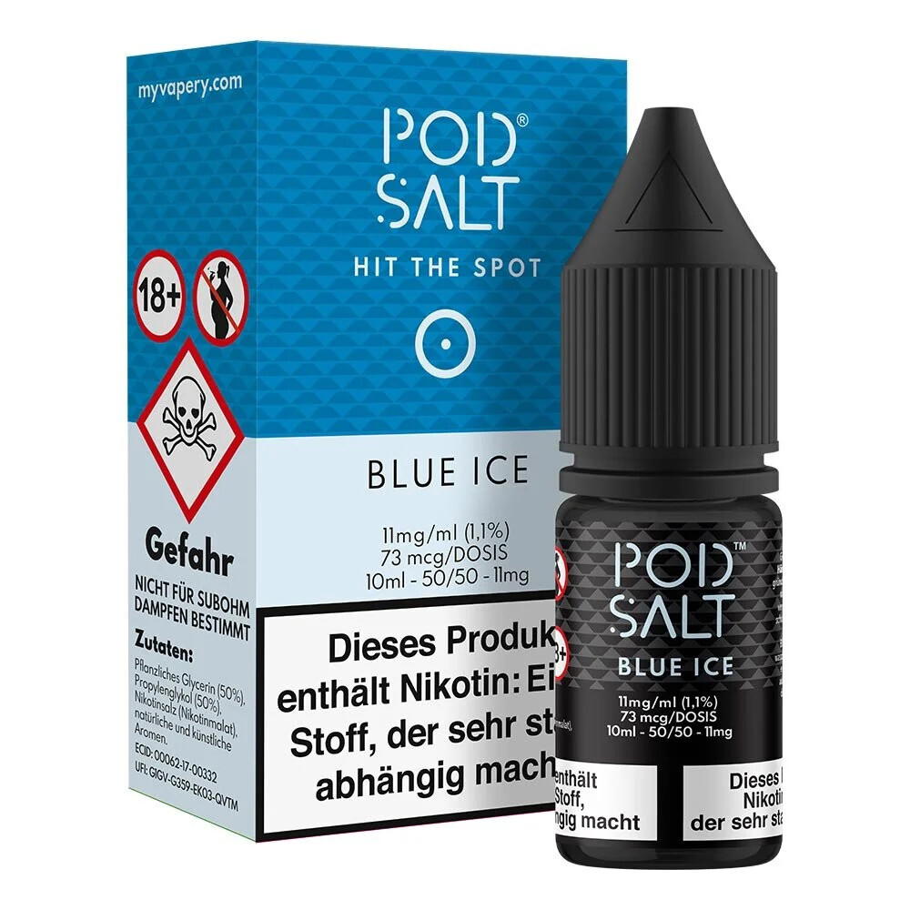 Blue Ice 11mg NicSalt 10ml Liquid by Pod Salt jetzt kaufen