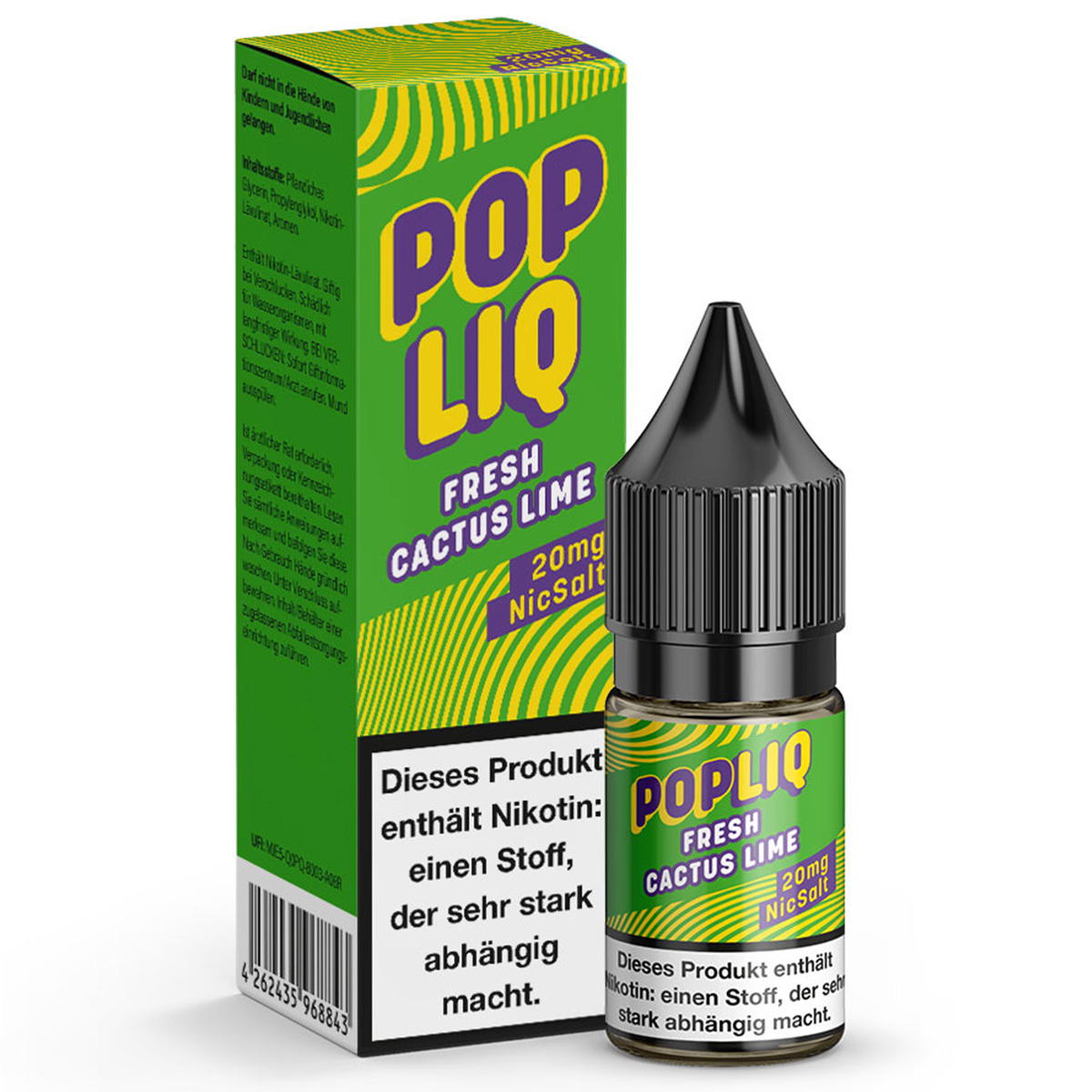 Produktbild PopLiq Fresh Cactus Lime NicSalt Liquid