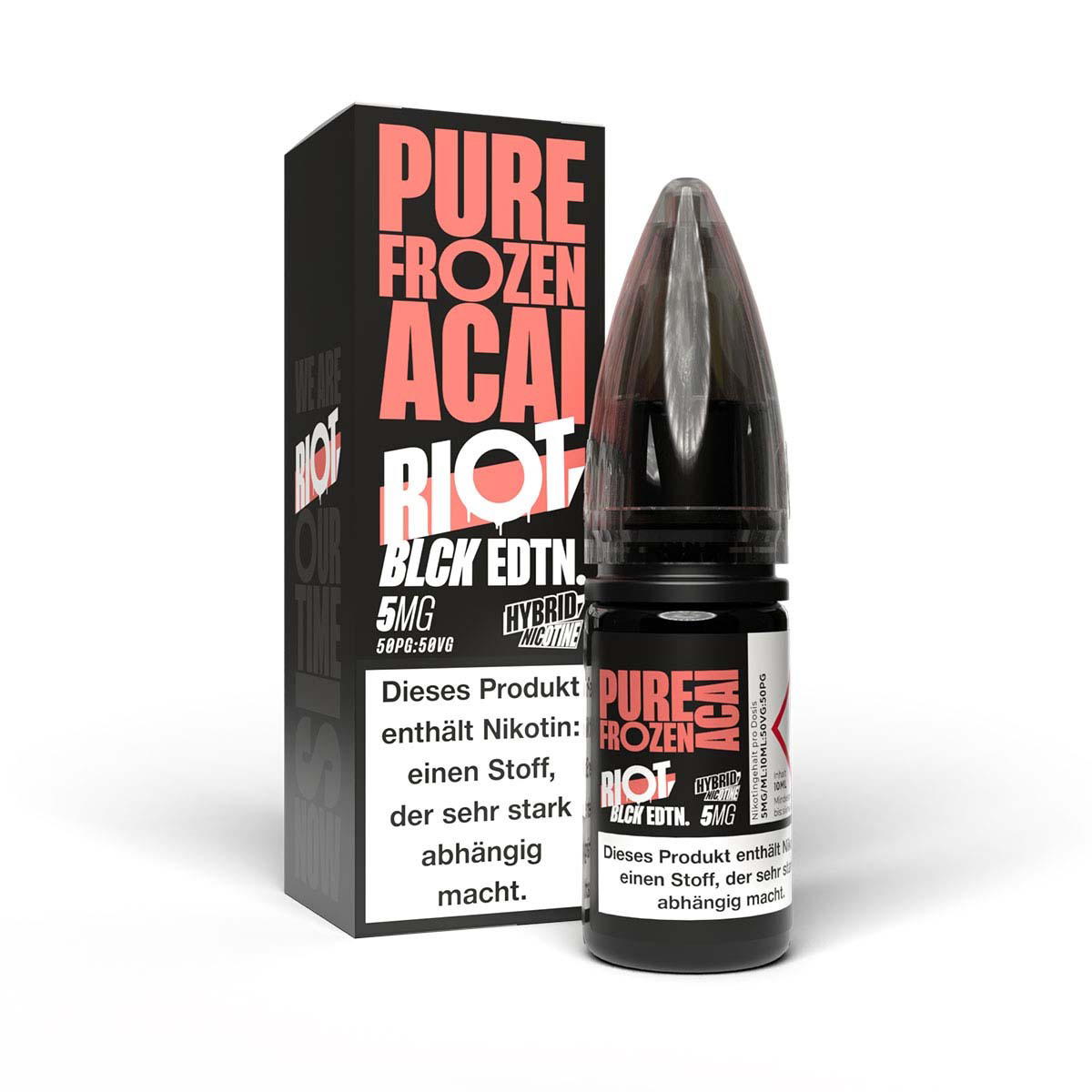 Produktbild Pure Frozen Acai Hybrid NicSalt Liquid by Riot Squad