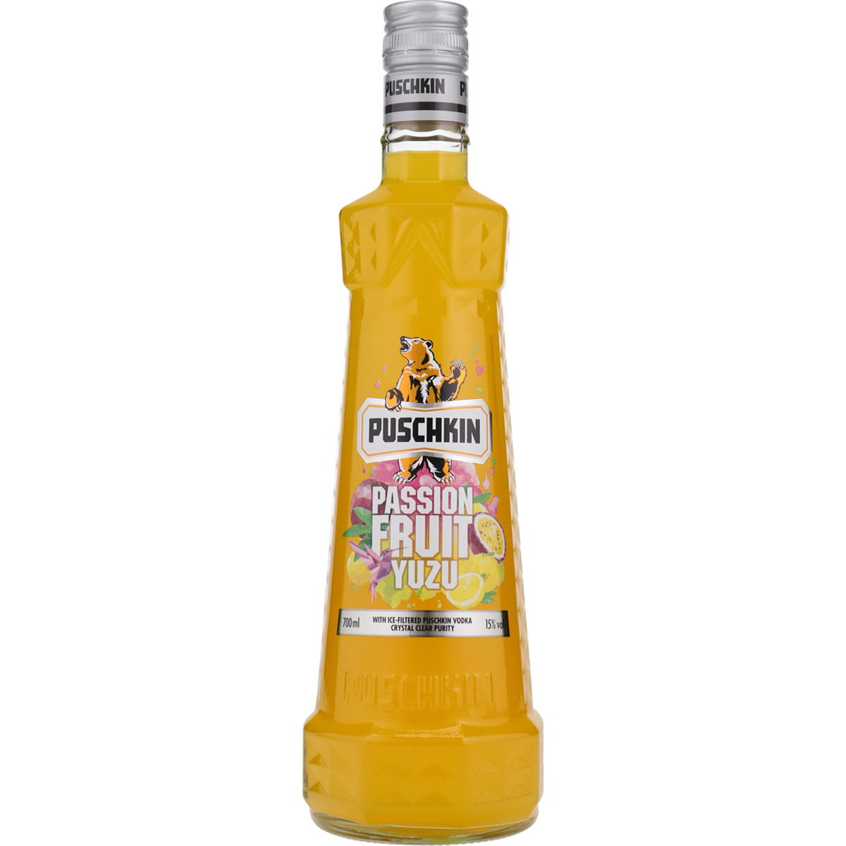Produktbild Puschkin Passionfruit Yuzu Likör 15% Vol. 700ml Produktbild Puschkin Passionfruit Yuzu Likör 15% Vol. 700ml