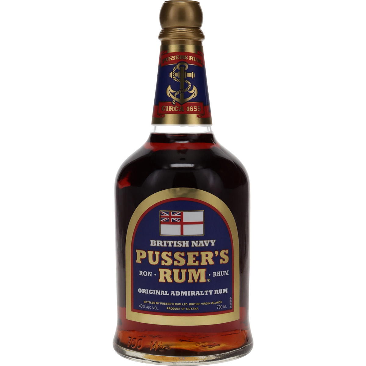 Produktbild Pusser's Rum British Navy 40% Vol. 700ml