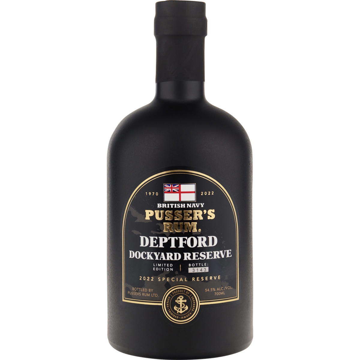 Produktbild Pusser's Rum Deptford Dockyard Reserve 2022 54,5% Vol. 700ml