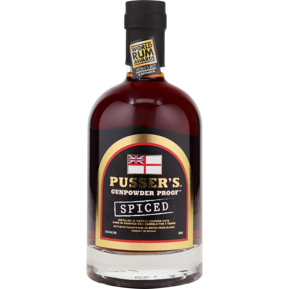 Produktbild Pusser's Rum Gunpowder Proof Spiced 54,5% Vol. 700ml