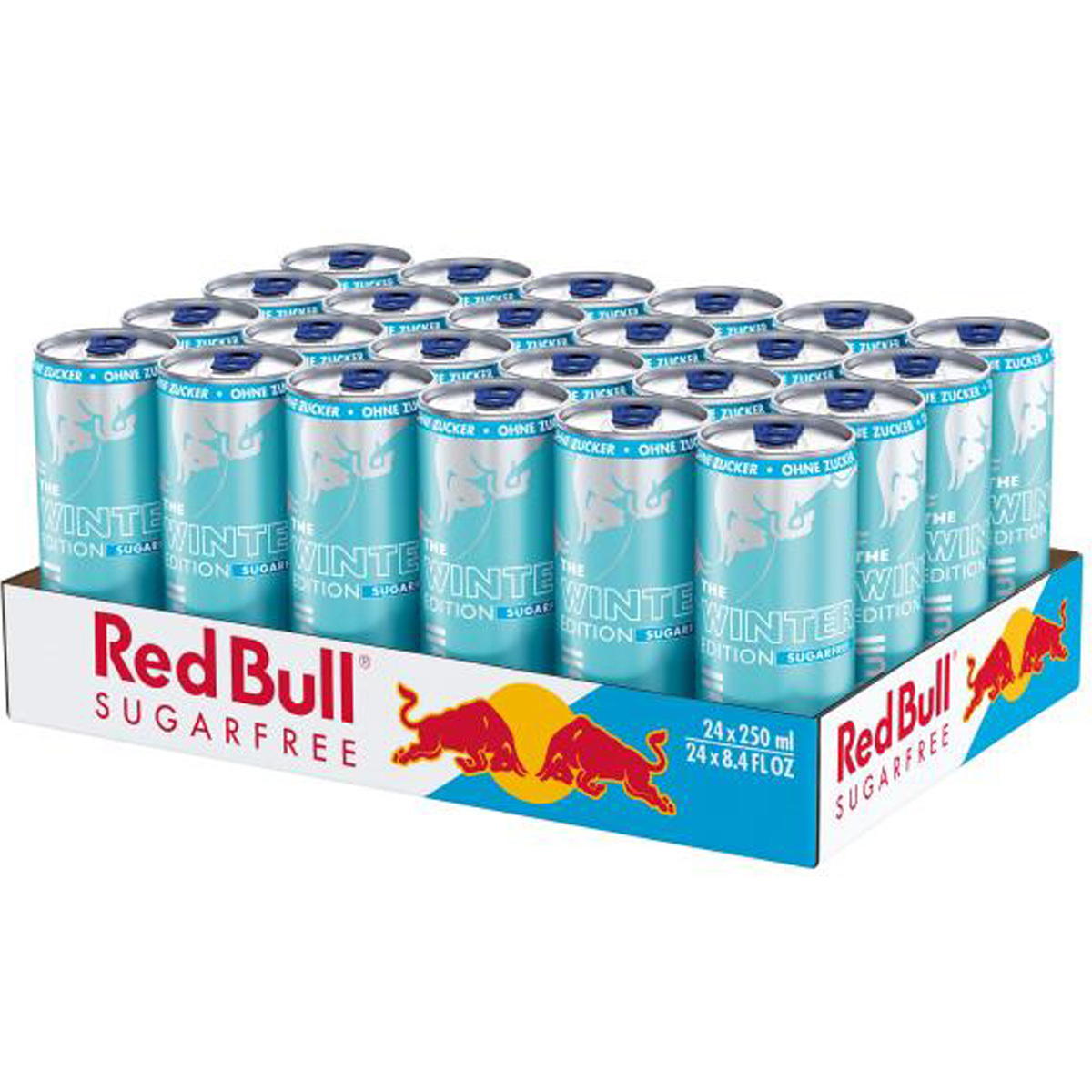 Produktbild Red Bull Winter Edition 2024 Iced Vanilla Berry Sugarfree Energy Drink 24x 250ml