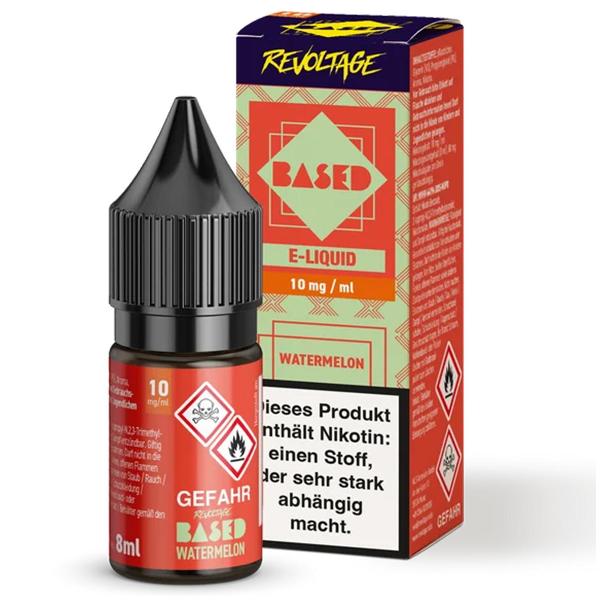 Produktbild Revoltage BASED Watermelon NicSalt Liquid