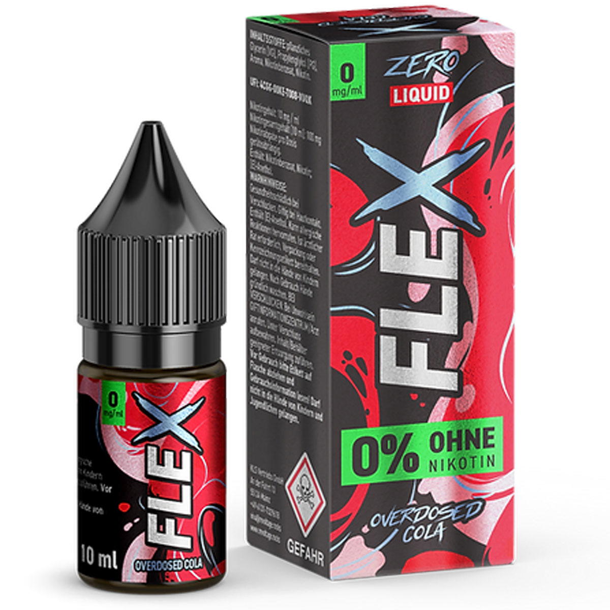Produktbild Revoltage Flex Overdosed Cola NicSalt Liquid 0 mg / 10ml