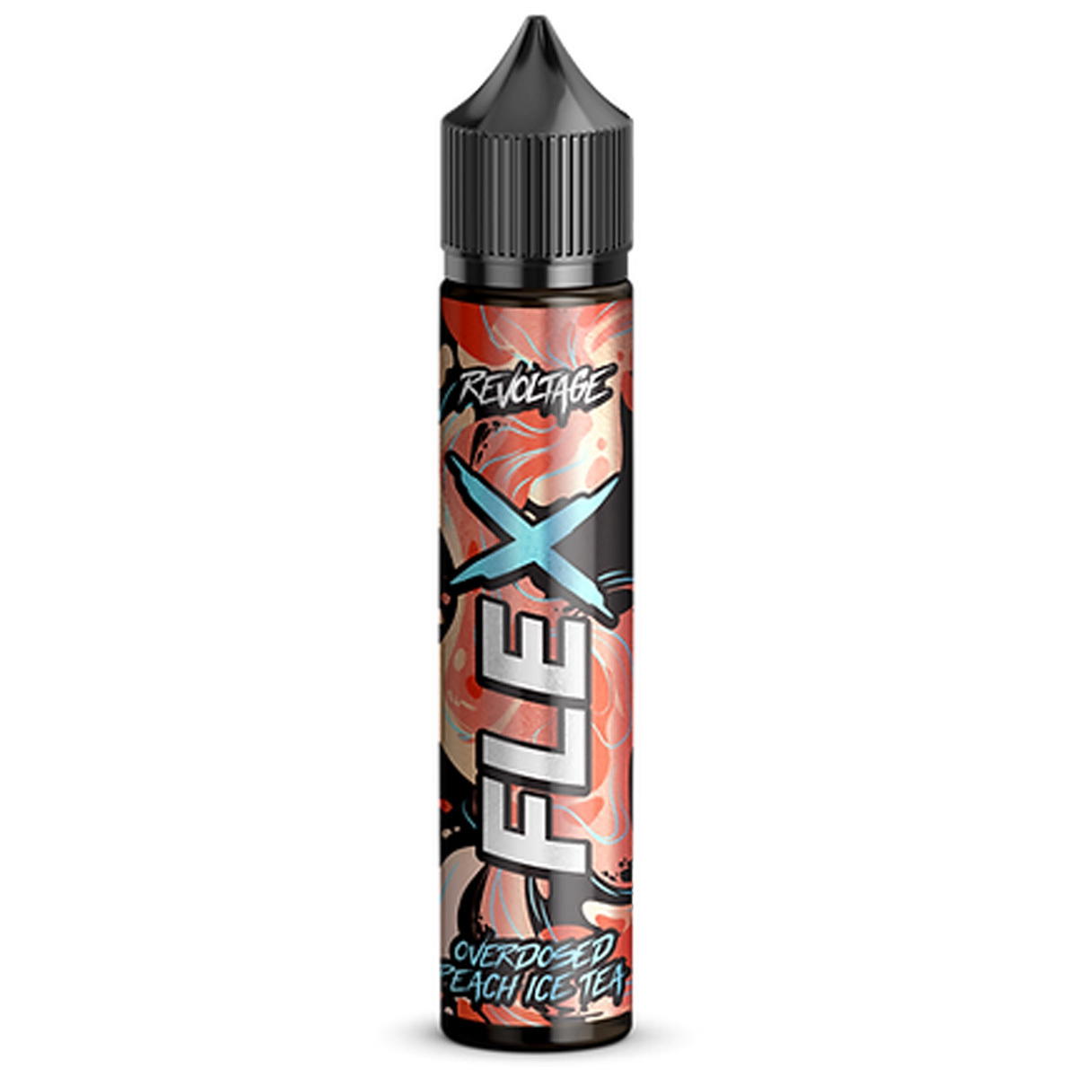 Produktbild Revoltage Flex Overdosed Peach Ice Tea Longfill Aroma