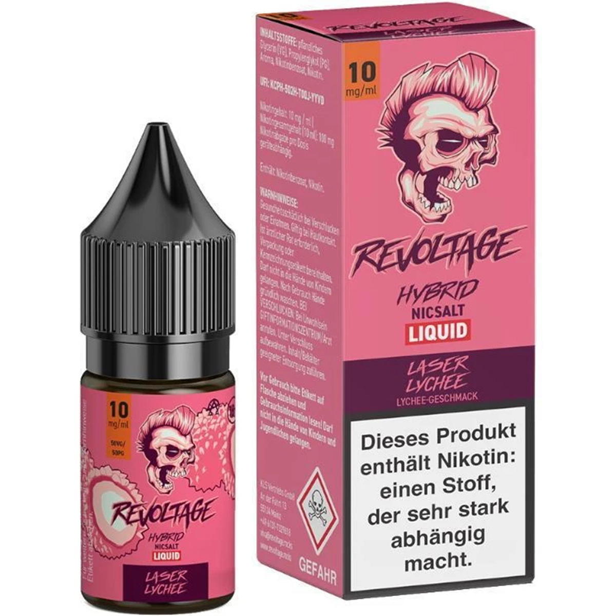 Produktbild Revoltage Laser Lychee NicSalt Liquid 10ml / 10mg