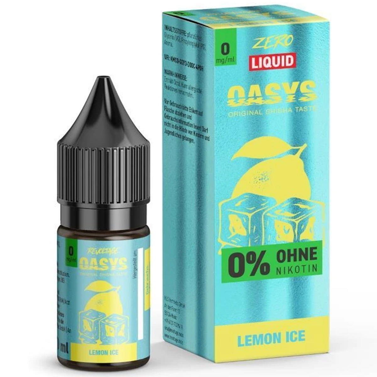 Produktbild Revoltage OASYS Lemon Ice NicSalt Liquid Produktbild Revoltage OASYS Lemon Ice NicSalt Liquid