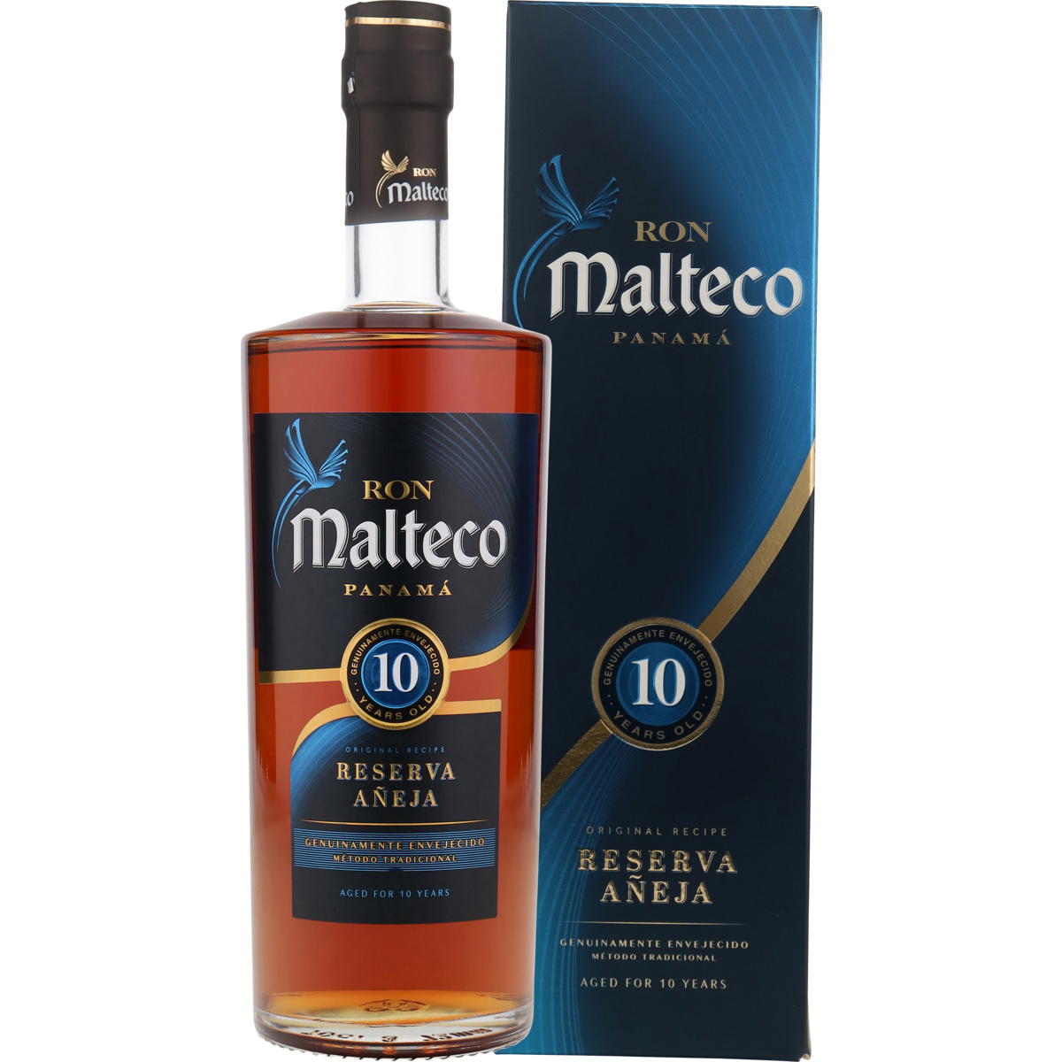 Produktbild Ron Malteco 10 Jahre Reserva Añeja Rum 40% Vol. 700ml