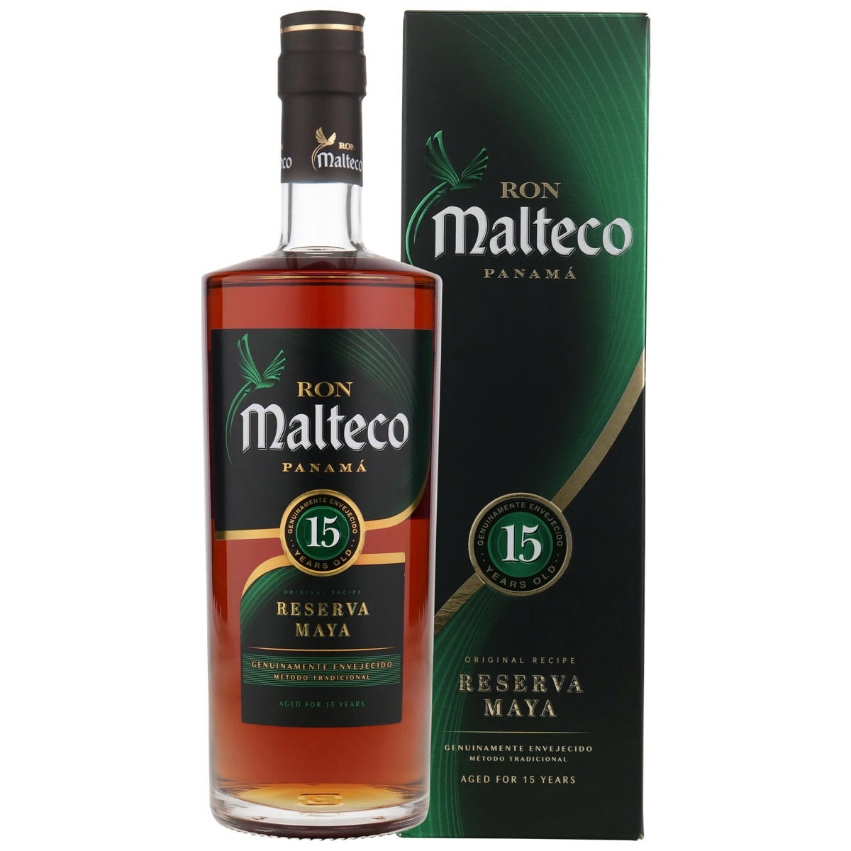 Produktbild Ron Malteco 15 Jahre Reserva Maya Rum 40% Vol. 700ml