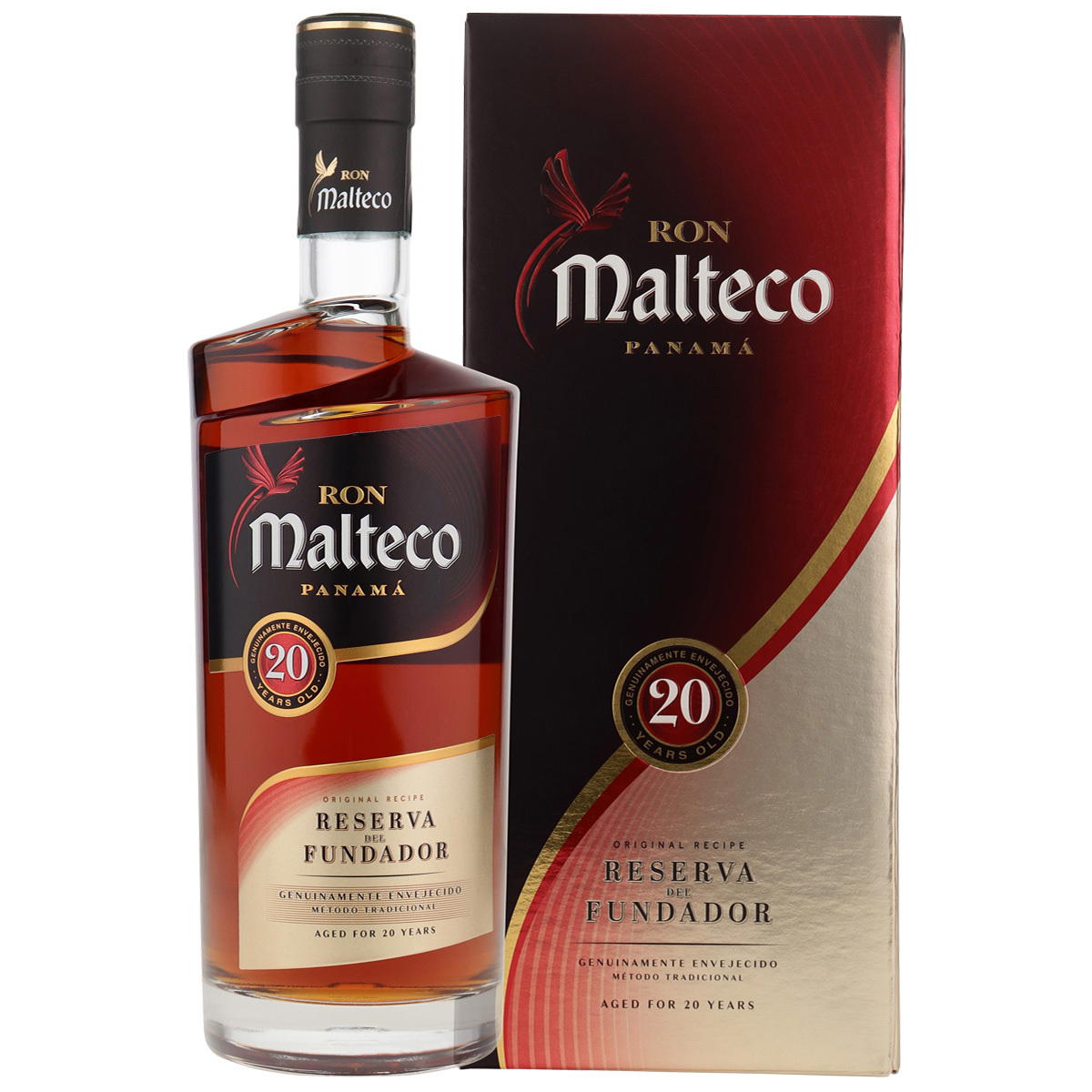 Produktbild Ron Malteco 20 Jahre Reserva del Fundador Rum 40% Vol. 700ml