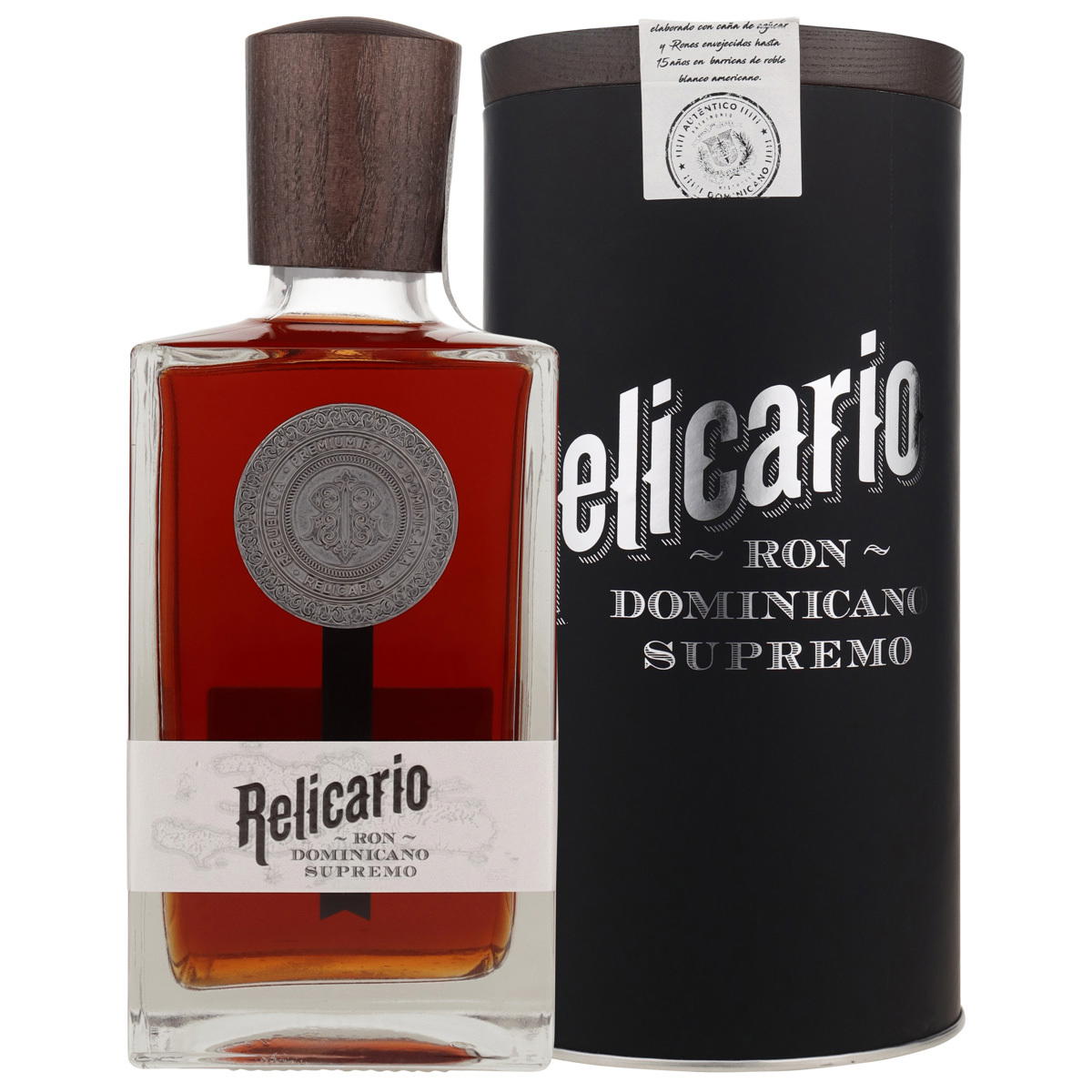 Produktbild Ron Relicario Dominicano Supremo 40% Vol. 700ml Produktbild Ron Relicario Dominicano Supremo 40% Vol. 700ml