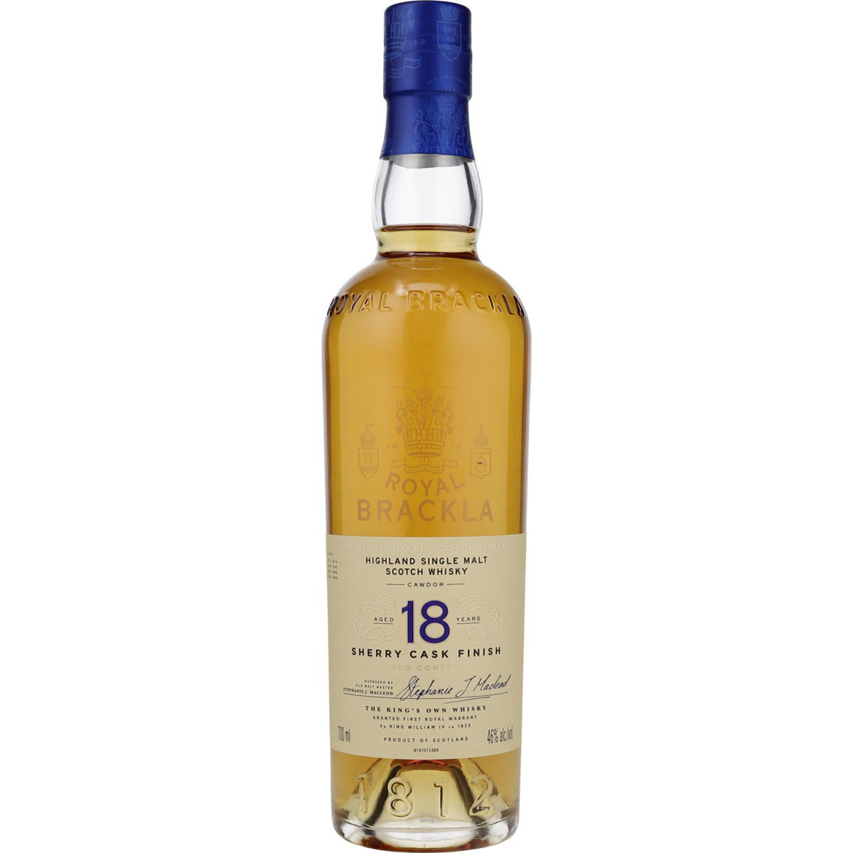 Produktbild Royal Brackla 18 Jahre Single Malt Scotch Whisky 46% Vol. 700ml