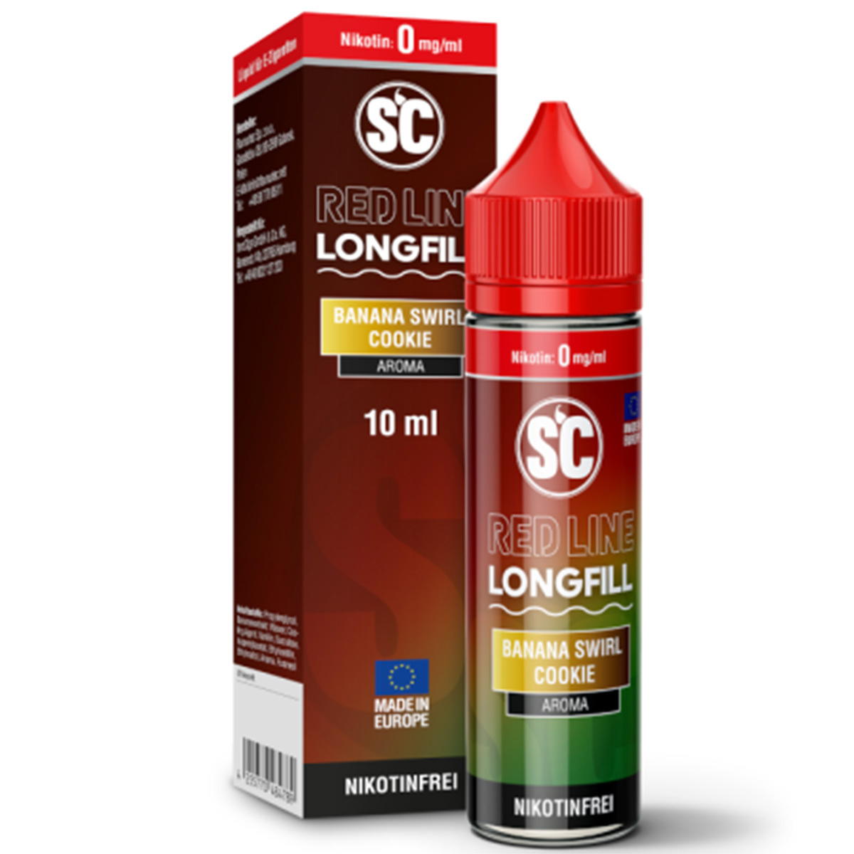 Produktbild SC Red Line Banana Swirl Cookie Aroma