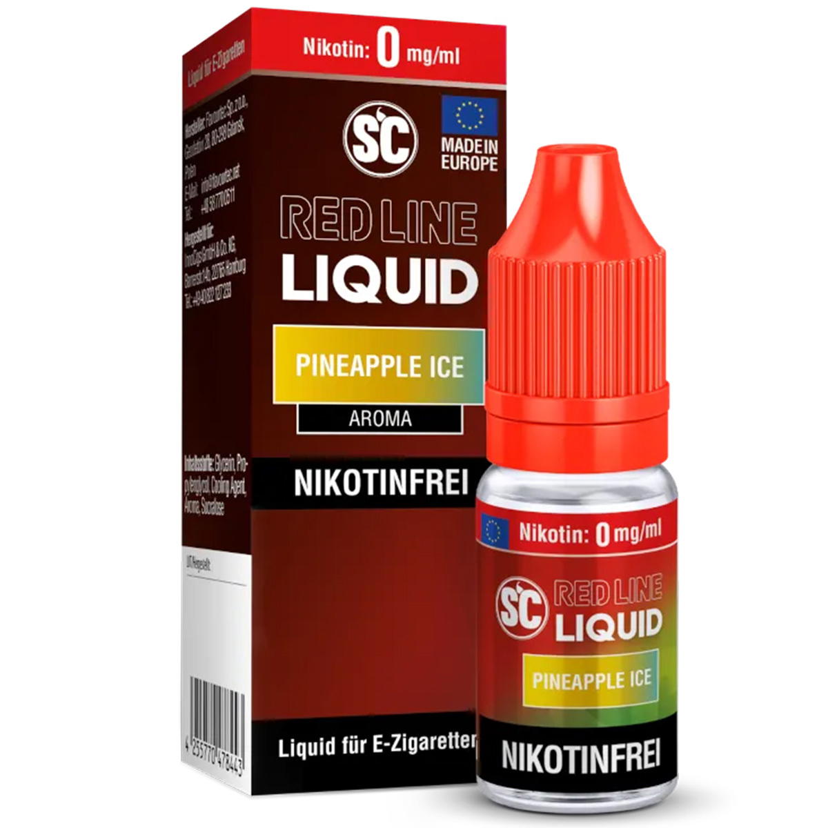 Produktbild SC Red Line Pineapple Ice NicSalt Liquid