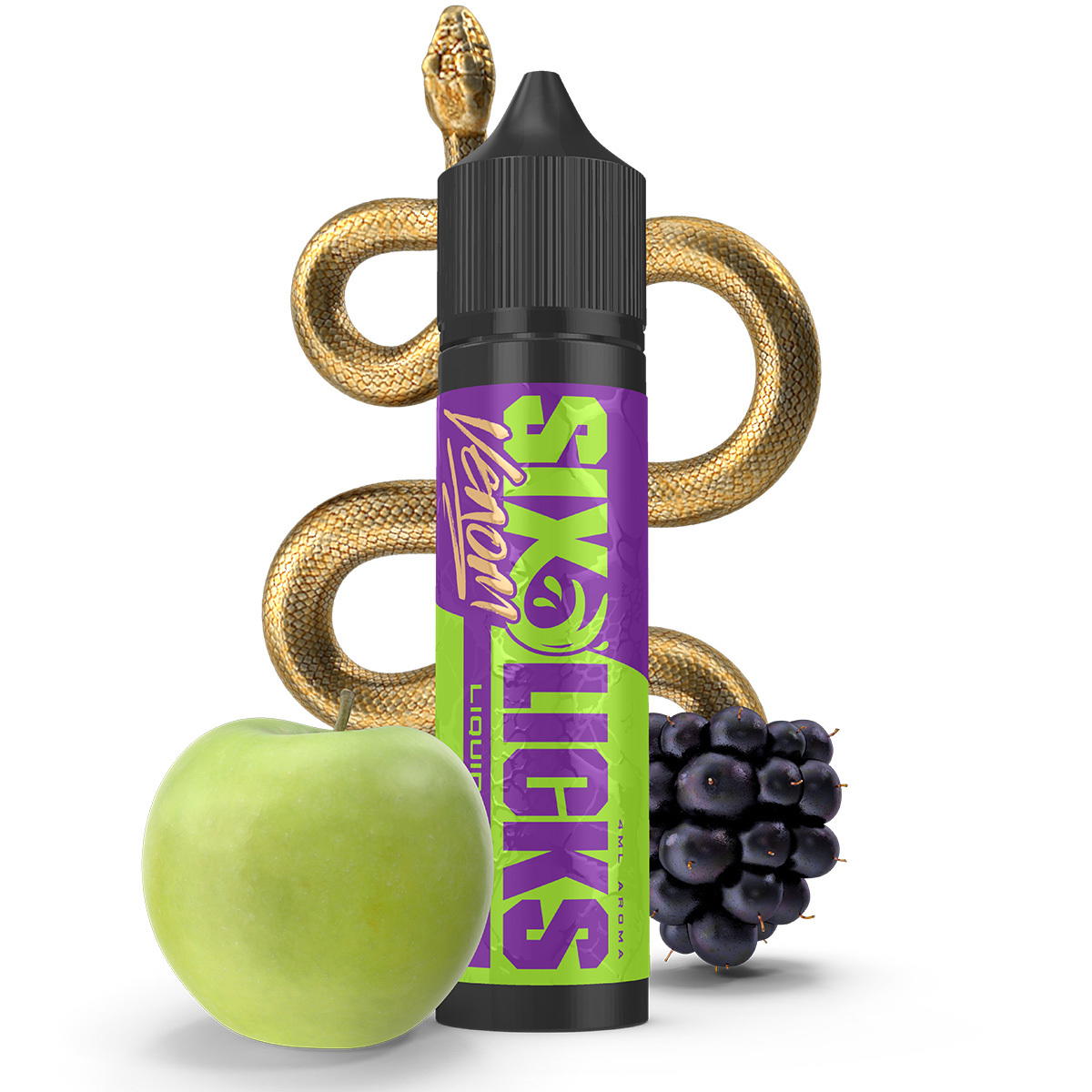 Produktbild Six Licks Venom – Liquid Gold Aroma