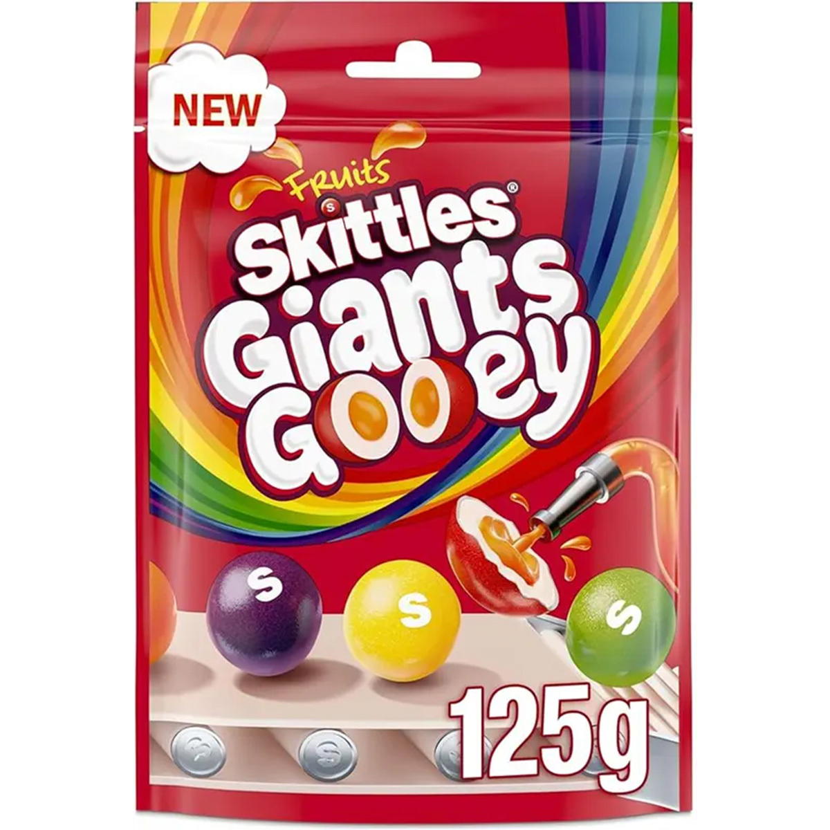 Produktbild Skittles Giants Gooey Fruits 125g