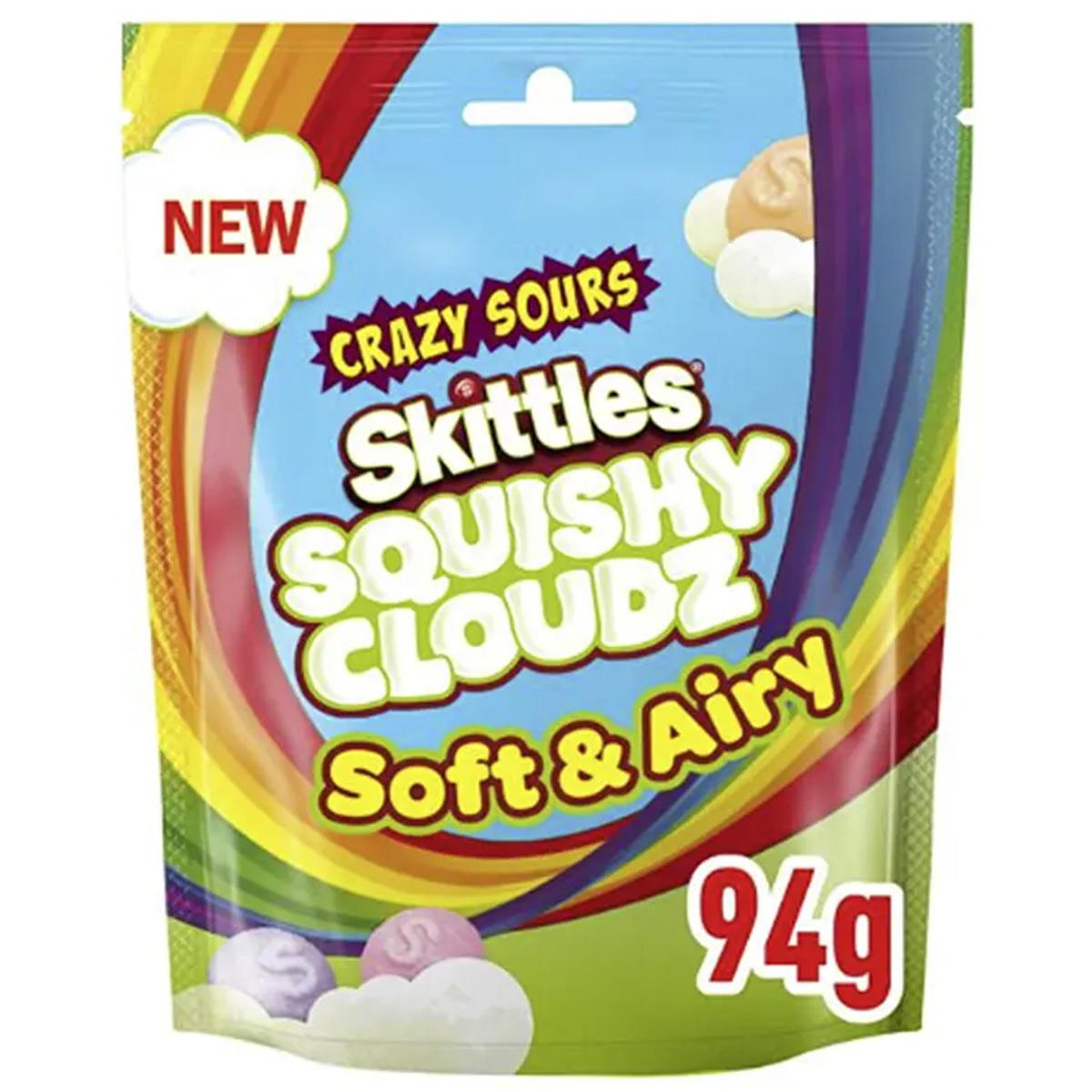 Produktbild Skittles Squishy Cloudz Crazy Sour 94g