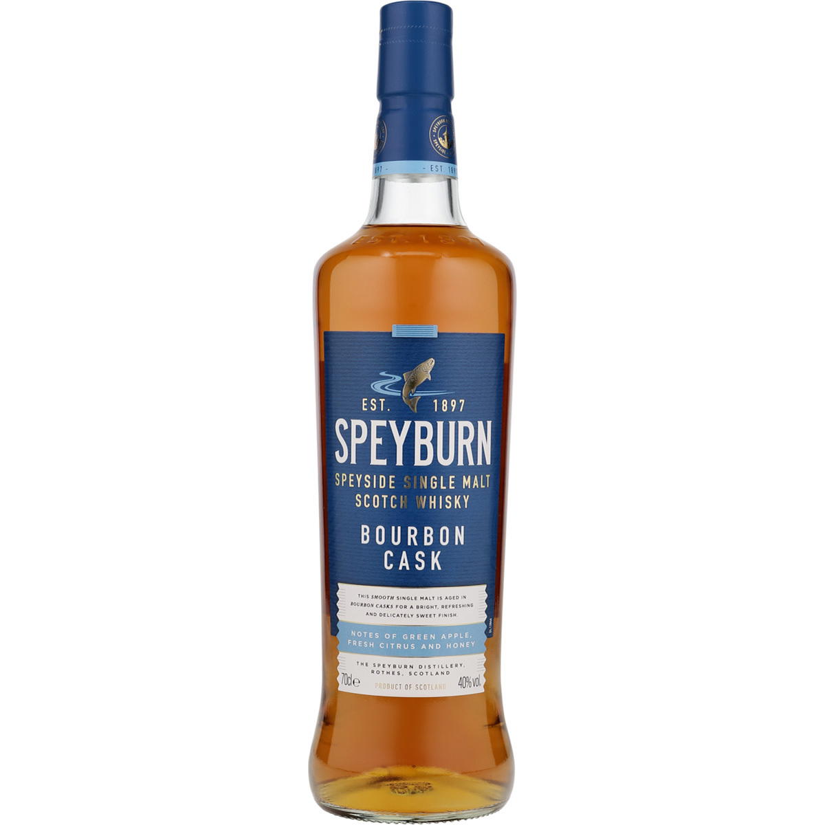 Produktbild Speyburn Bourbon Cask Single Malt Scotch Whisky 40% Vol. 700ml