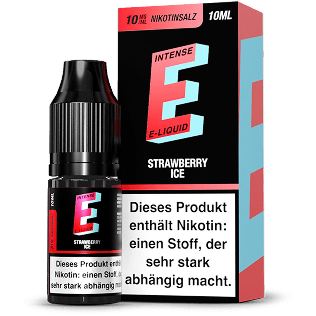 Produktbild TVE E-Intense Strawberry Ice NicSalt Liquid 10ml / 10mg Produktbild TVE E-Intense Strawberry Ice NicSalt Liquid 10ml / 10mg