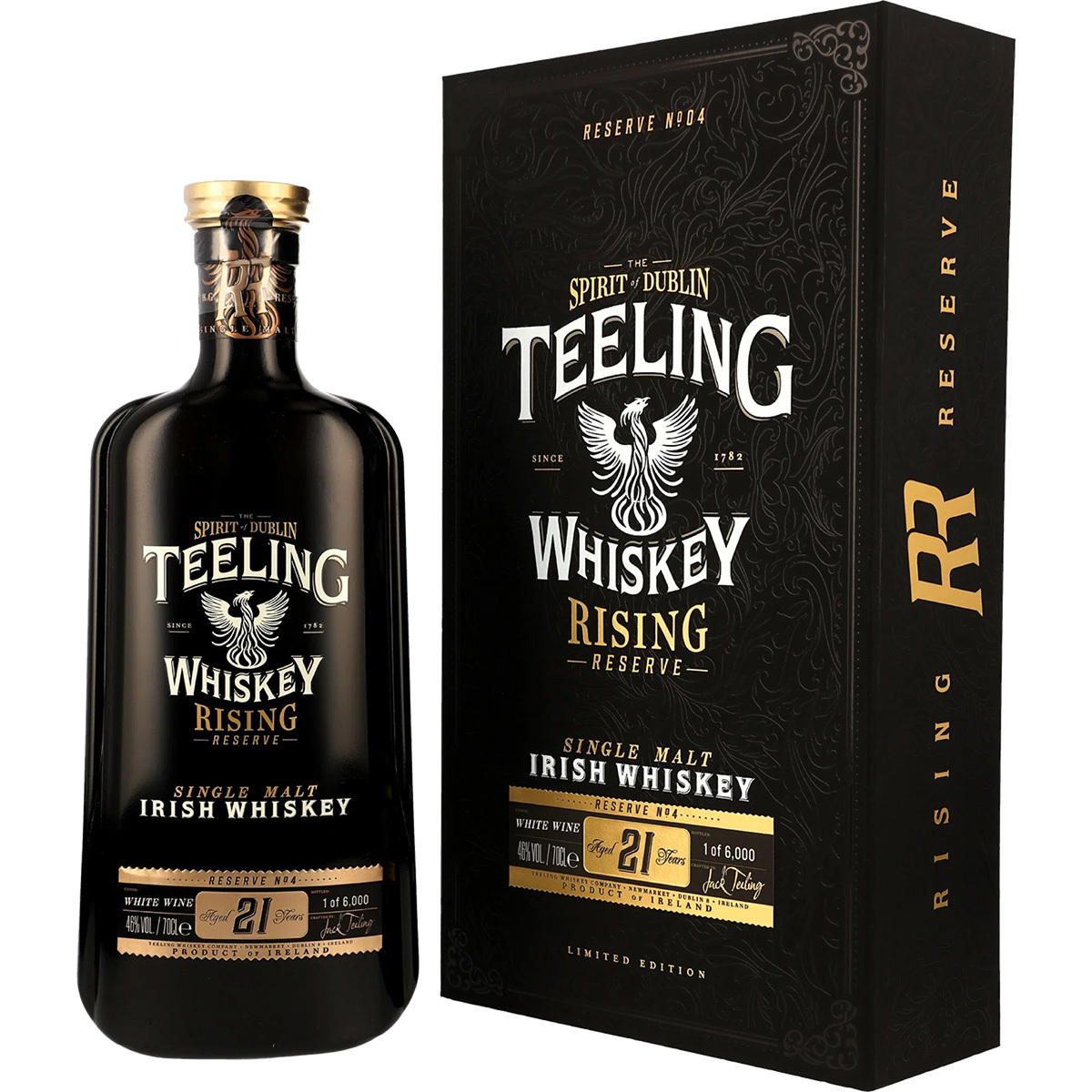 Produktbild Teeling 21 Jahre Rising Reserve No. 4 Irish Whiskey 46% Vol. 700ml